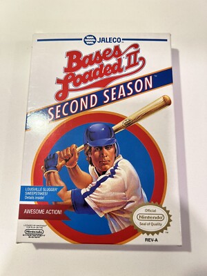 Bases Loaded (Nintendo Entertainment System, 1988) CIB! Great Shape!   Nes