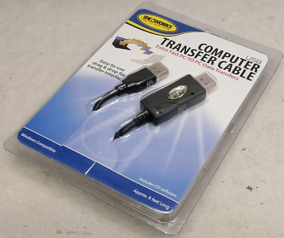NIB Ideaworks USB 2.0 Computer Transfer Cable | eBay