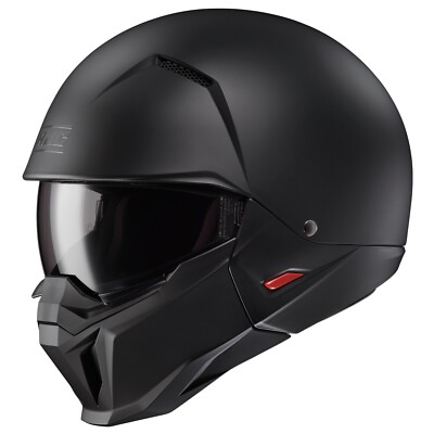 Open Box HJC Men's i20 Motorcycle Helmet Semi-Flat Black Size XXL