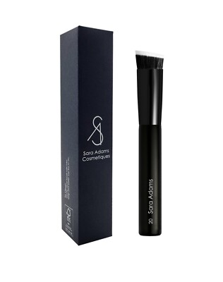 Sara Adams Cosmetiques Round Angled Foundation Brush #20