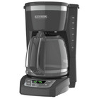 Black & Decker 12 Cup Programmable Coffee Maker w Digital Controls - REFURBISHED