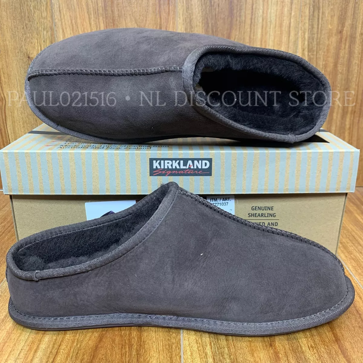 Mens shearling slippers costco new arrivals