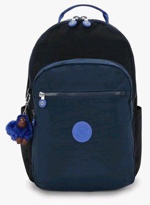 SALE Kipling Clas Seoul True Block Large RUCKSACK Rucksack 27 Liter UVP98  
