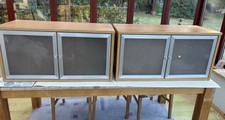 IKEA Beech Effect Wall Cabinets