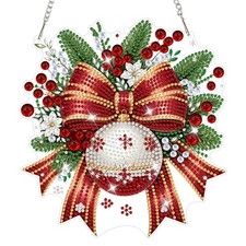 Christmas Ball Diamond Art Hanging Kits for Adults, 5D Special Shaped Rhinestone