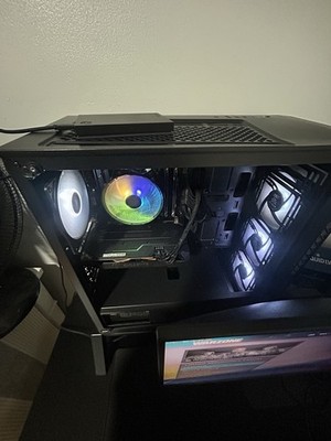ABS RGB Gaming Tower Desktop with GIGABYTE GPU, Monitor, Keyboard