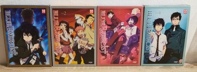Blue Exorcist, Staffel 1 KOMPLETT Vol 1-4 - DVD Boxen - ANIME 