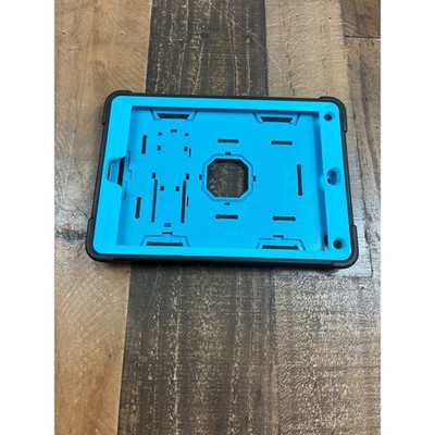 Seymac Rugged Tablet Case with Rotating Hand Strap Kickstand Black Blue
