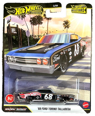 Hot Wheels '69 Ford Torino Talladega 147 Boulevard 2026 1:64 Modellauto USA Drag