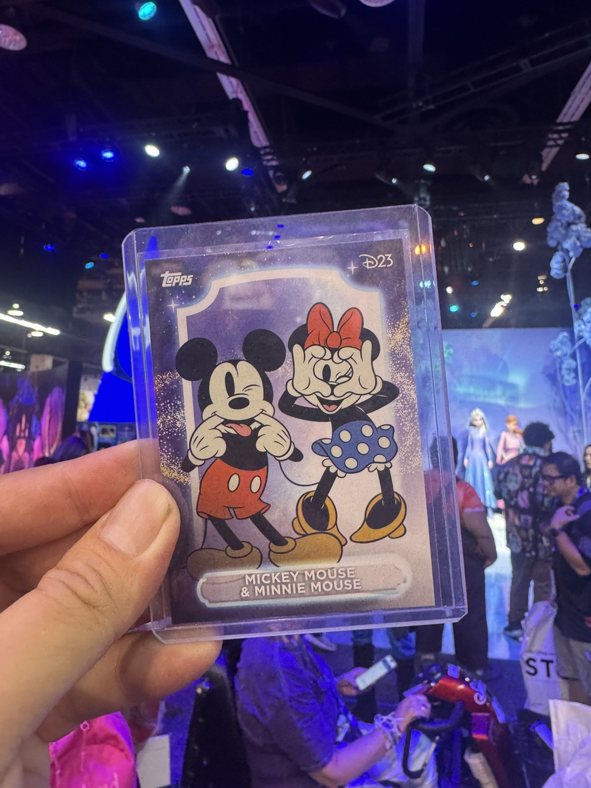 2026 Disney D23 Exclusive Topps Mickey & Minnie Mouse Trading Card