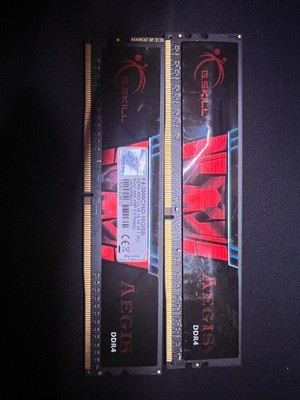 G.Skill Aegis 16GB (2x8GB) DDR4-3200 RAM Kit Dual Channel   CL16