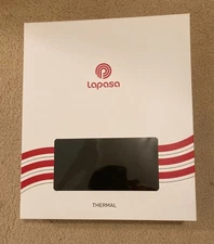 Men’s Large Lapasa Thermal Set M24 Base Layer long sleeve top long johns black