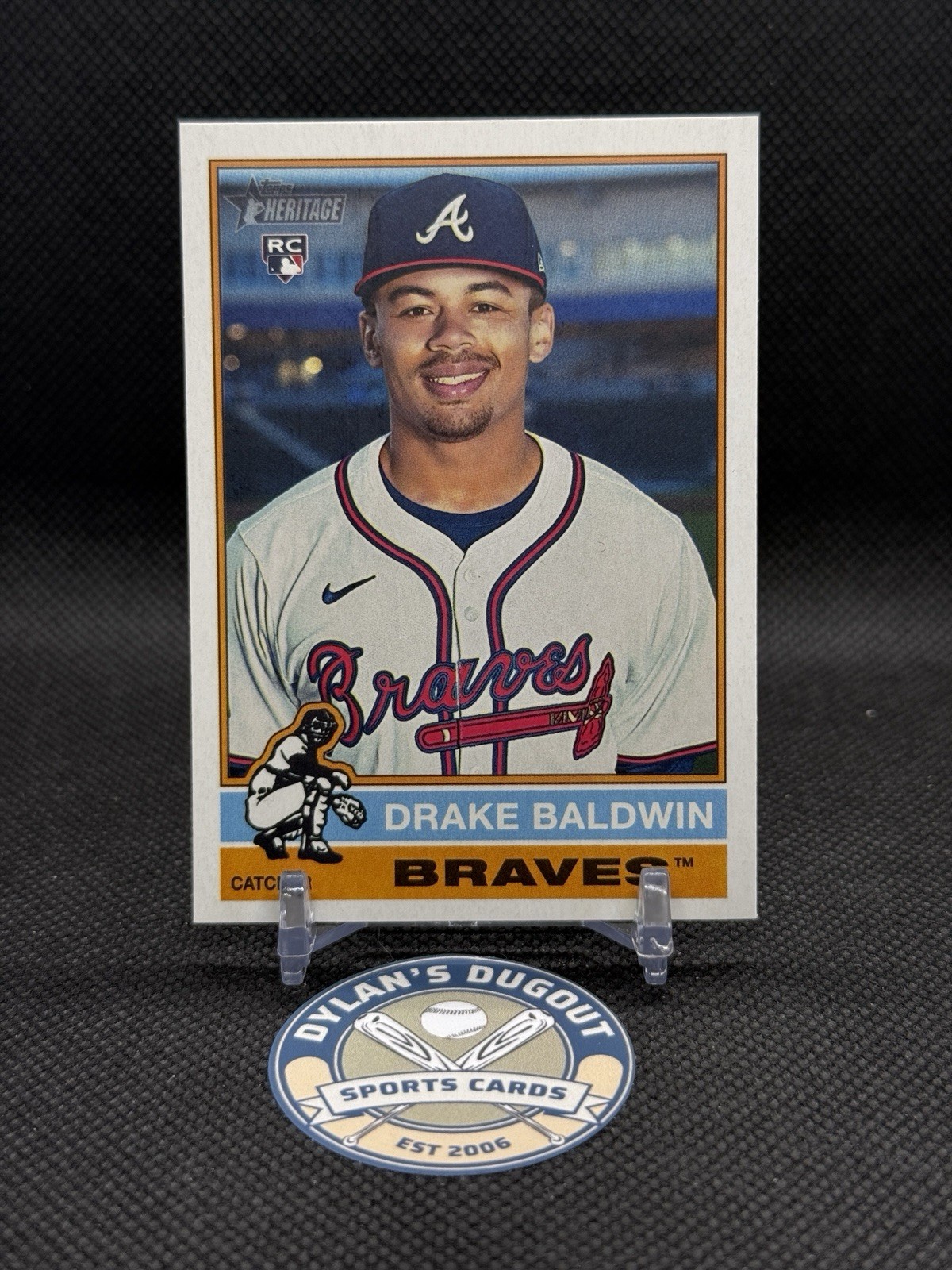 2025 Topps Heritage High Number Drake Baldwin RC #561