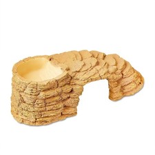 Desert Reptile Hide Rock Decor for Snakes and Lizards Basking Cave Habitat