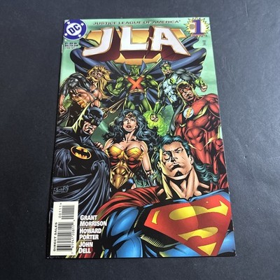JLA #1 (DC Comics January 1997) Vf+ Gb2