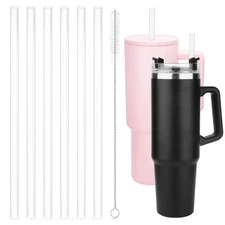 6pcs Straw Replacement for Stanley Cup Accessories Reusable Straws for Stanle...