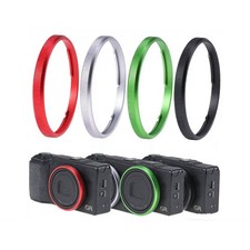 Lens Decorative Ring Camera Lens Ring Metal Protective Ring for Ricoh GR GR2
