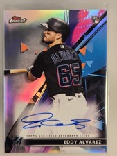 2021 Finest Autographs #FA-EA Eddy Alvarez (RC)