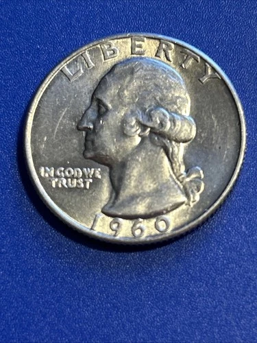 1960-D  Washington Quarter Uncirculated Condition (90% Silver) [ACTUAL COIN]