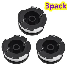 3PCS String Trimmer Spools For BLACK+DECKER NST1118  AF-100-3ZP W/ 0.065" Line