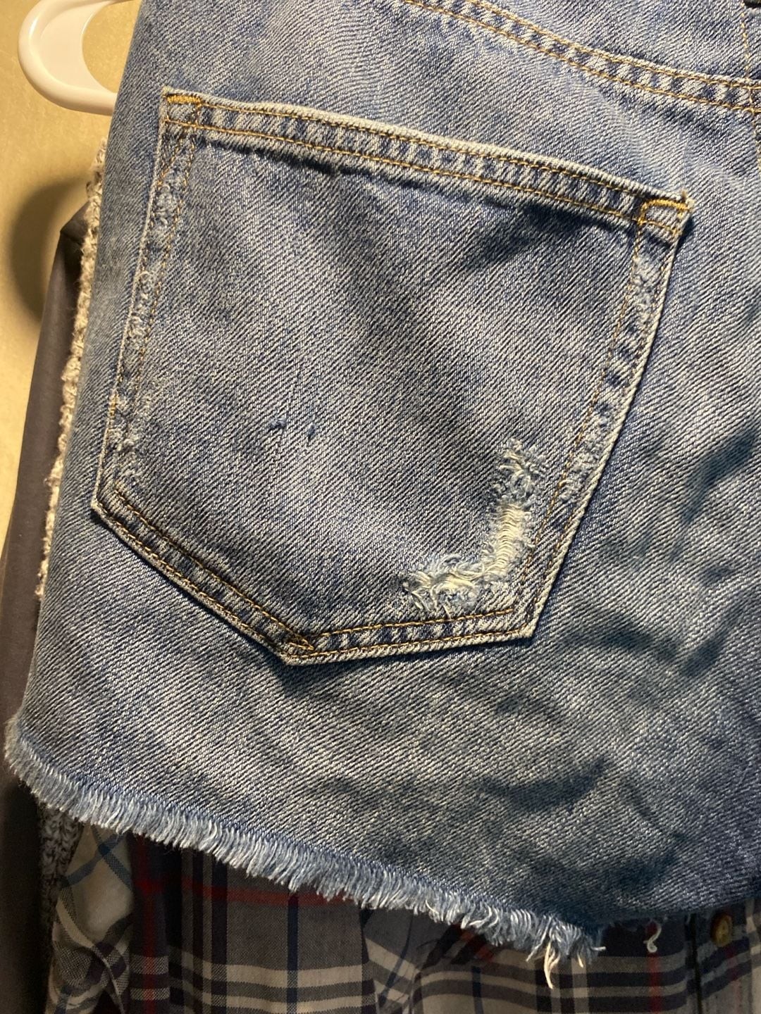 Gap 1969 Patchwork Distressed Best Girlfriend Den… - image 6