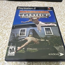 Mint Backyard Wrestling Don't Try This at Home PlayStation 2 PS2 Complete Rare