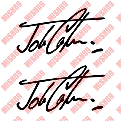 #ad #ad Mini Cooper Decal John Cooper Die Cut Vinyl Sticker John Cooper Autograph $16.99