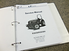 Oem Factory Genuine Ls Tractor R3039 And R3039h Service Repair Shop Manual