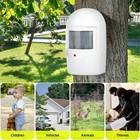 Motion Sensor Wireless Driveway Alarm Infrared Home Garage Alert Security System