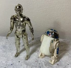 C-3PO & R2-D2 - Star Wars Action Figures - Kenner - Hong Kong - 1977
