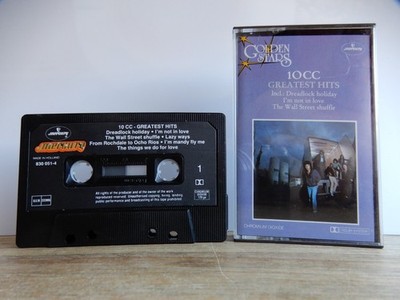 10 CC 10cc GREATEST HITS KASSETTE TAPE MC CrO² DOLBY 1980 MERCURY