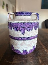 Rare 70s design Marei Fat Lava Keramik pottery Vase Purple Lila 9304