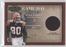 2001 Playoff Honors Game Day Jerseys Peter Warrick #GD-48