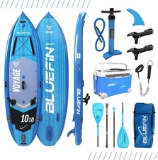 BLUEFIN SUP VOYAGE 10’10 PACKAGE COOLER BOX ULTIMATE ACTIVITY - BLUE/BLACK/WHITE