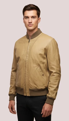 Bally of Switzerland Soft Leather Reversible Bomber Jacket Camel Italy Size 40 image 2