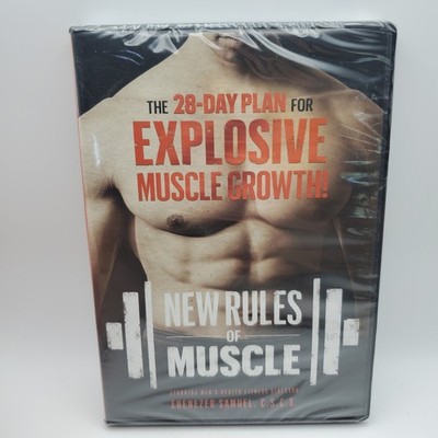 New Rules of Muscle Growth: The 28-Day Plan For Explosive Muscle Growth DVD, New