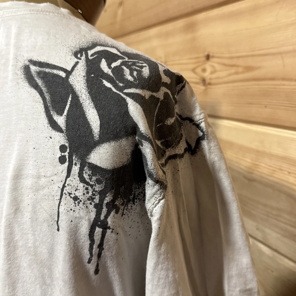 Camiseta Juicy Couture rara vintage. Áspero. Agujeros. Pero sigue siendo súper genial. XL USA Foto 3 de 4