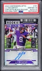 2024 CONTENDER OPTIC VARIATION AUTO BLACK PULSAR JJ MCCARTHY RC/8 PSA 10 AUTO 10