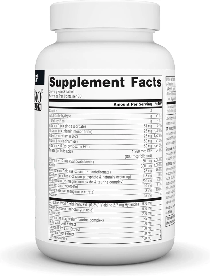 Source Naturals Pensamientos positivos de San Juan, apoya un buen estado de ánimo* - 90...  Foto 2 de 4