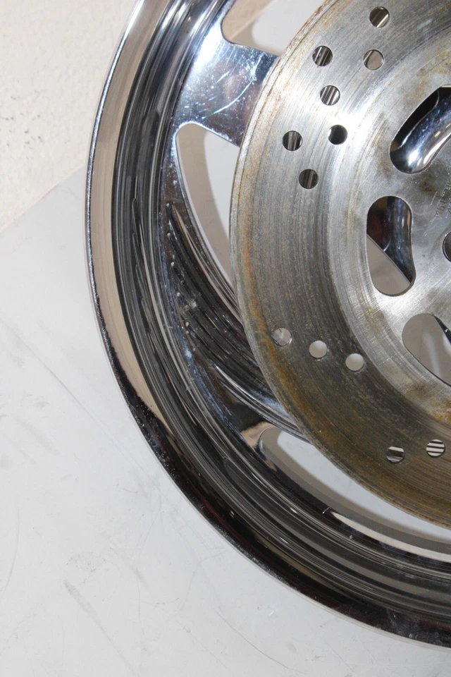 1996 HARLEY-DAVIDSON SOFTAIL OEM FRONT WHEEL RIM - Image 4 of 4