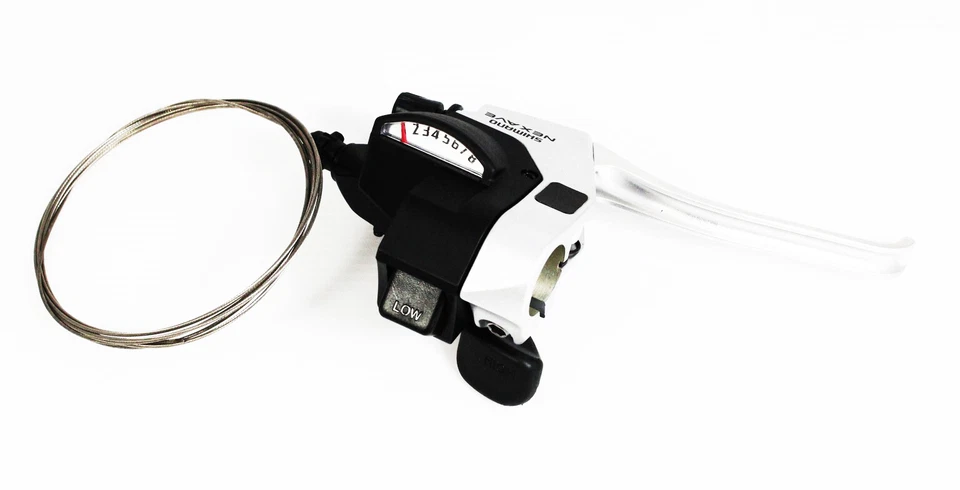 Shimano Nexave C500 SPCM3 City Bicycle Bike Trigger Brake Shifter Combo Set - Image 2 of 4