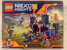 INSTRUCTION MANUAL ONLY from LEGO 70317 The Fortex, Instructions
