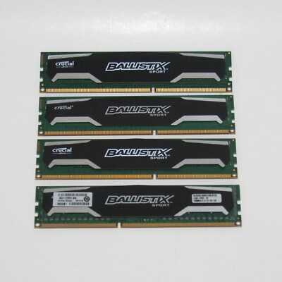 Crucial Ballistix Sport Bls2g3d1609ds1s00.8FER2 (4)x2gb