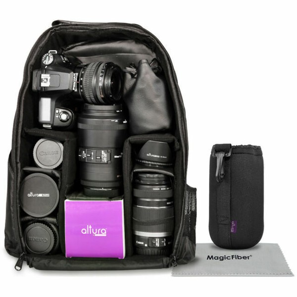 Camera Backpack Bag Case for Canon EOS Rebel DSLR T6i T6s T5i T5 T4i