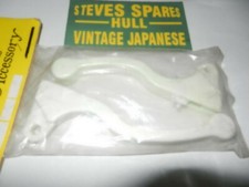 HONDA PLASTIC LEVER PAIRS ,MT50,XL100S,XL125S,XL185S,CB100N,CB125T,CB50J,white