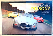 TVR GRIFFITH vs AC Mk4 vs CHRYSLER VIPER - ORIGINAL CLASSIC CAR ROAD TEST REVIEW