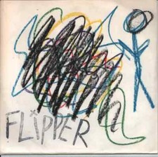 Flipper Sexbomb / Brainwash 1ST US PRESSING / RED LABEL ON BLACK VINYL