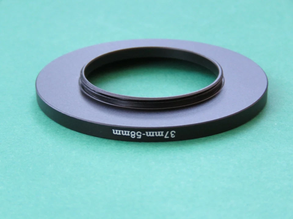 37mm-58mm 37-58 Stepping Step Up Male-Female Filter Ring Adapter 37mm-58mm  - Image 2 of 2