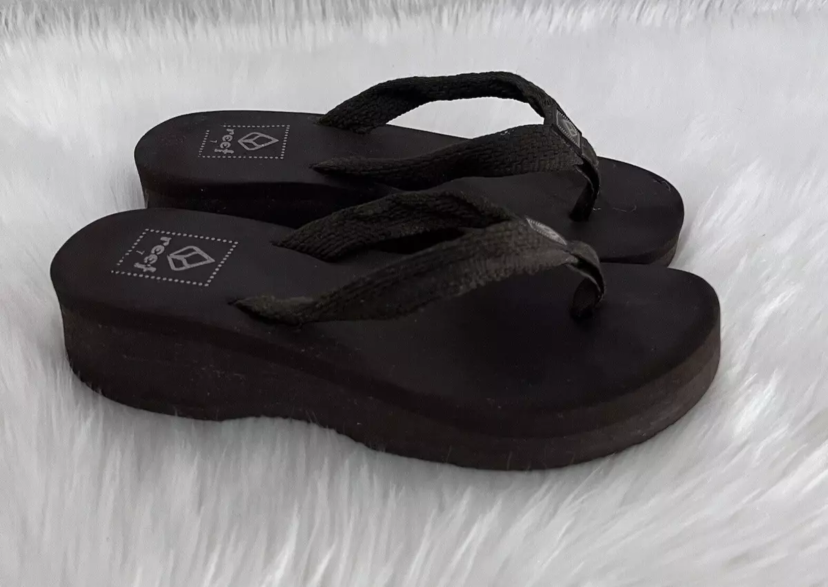 Reef platform flip flops sale