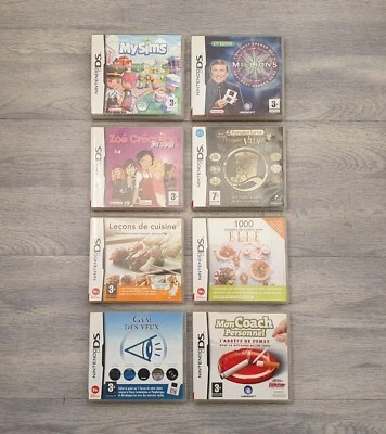 Lot 8 boîtes jeux nintendo ds - Photo 1/3